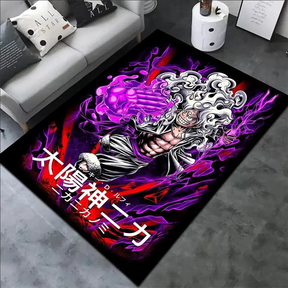 Gear 5 Luffy Area Rugs - Persona Heaven