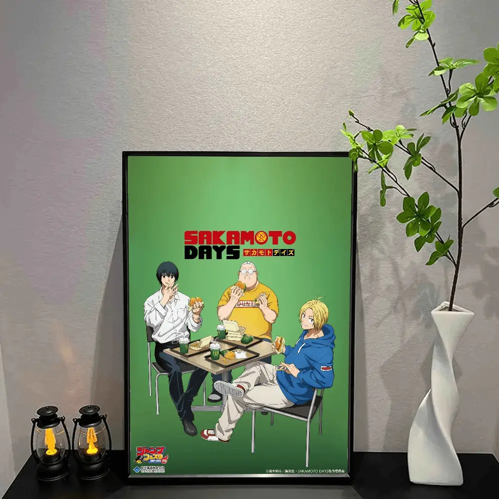 Sakamoto Days Anime Poster – Modern Wall Art For Home & Gifts! - Persona Heaven