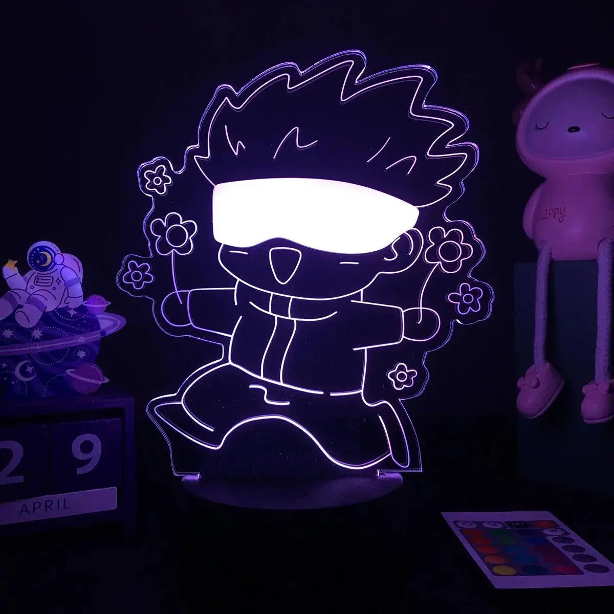 Anime Lamp Satoru Gojo Jujutsu Kaisen Led Night Light For Birthday Gift Jujutsu Kaisen Nightlight Satoru Gojo Lamp Drop Shipping - Persona Heaven