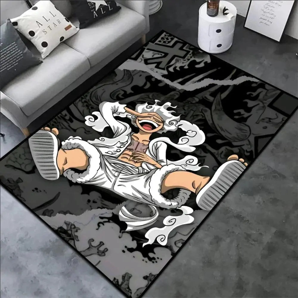 Gear 5 Luffy Area Rugs - Persona Heaven