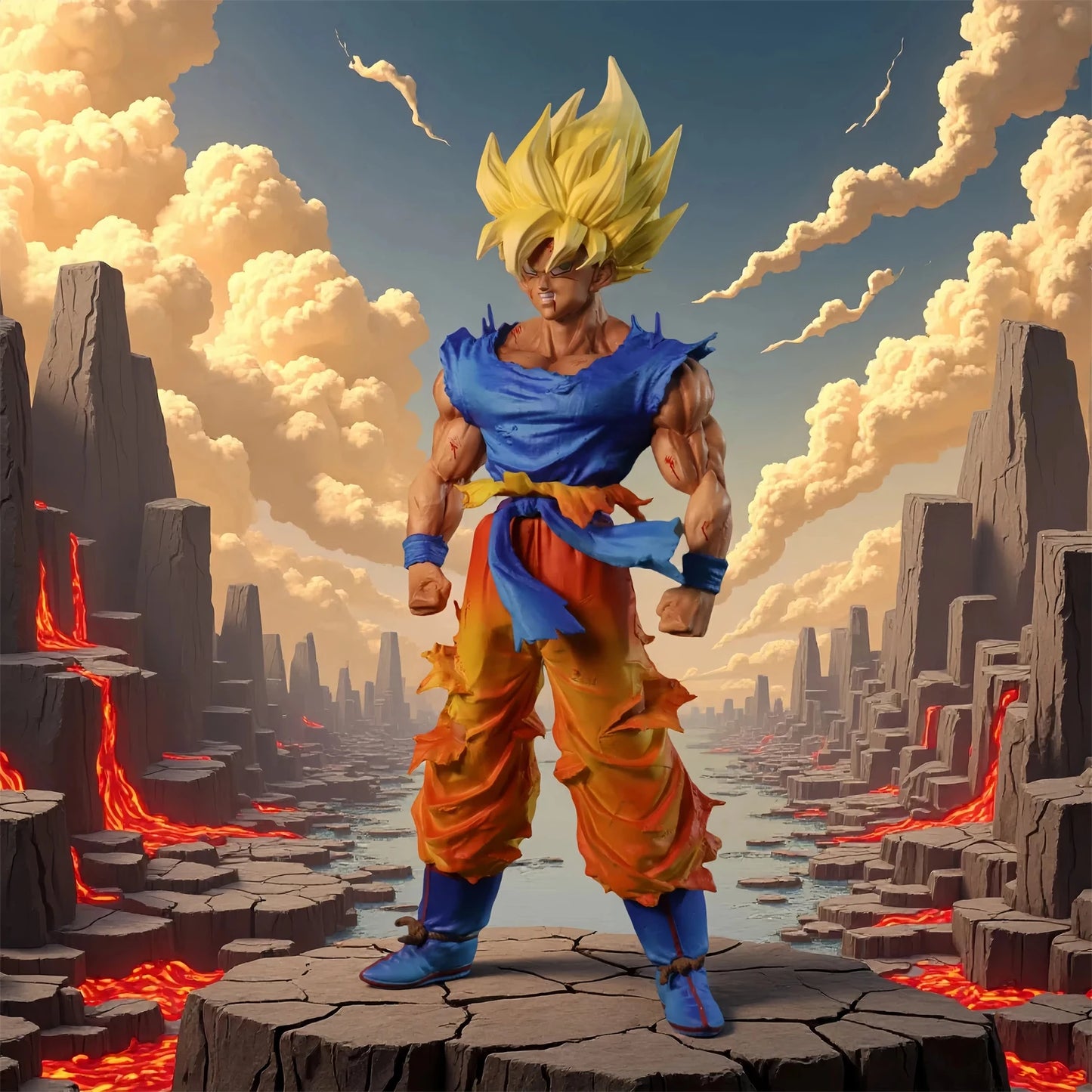 Namek Super Saiyan Goku Figurine