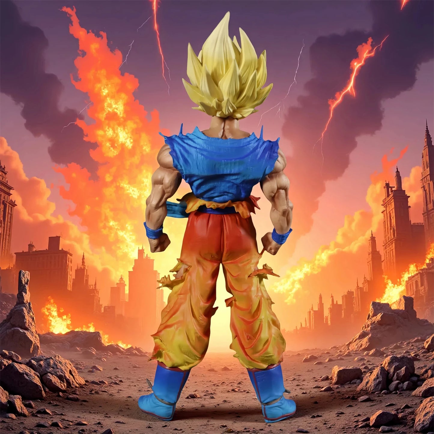Namek Super Saiyan Goku Figurine