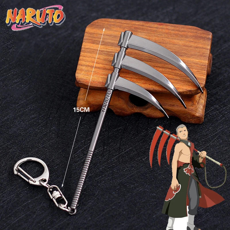 Anime Naruto Metal Keychains
