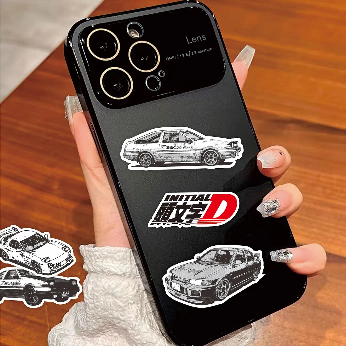 Initial D Anime Stickers