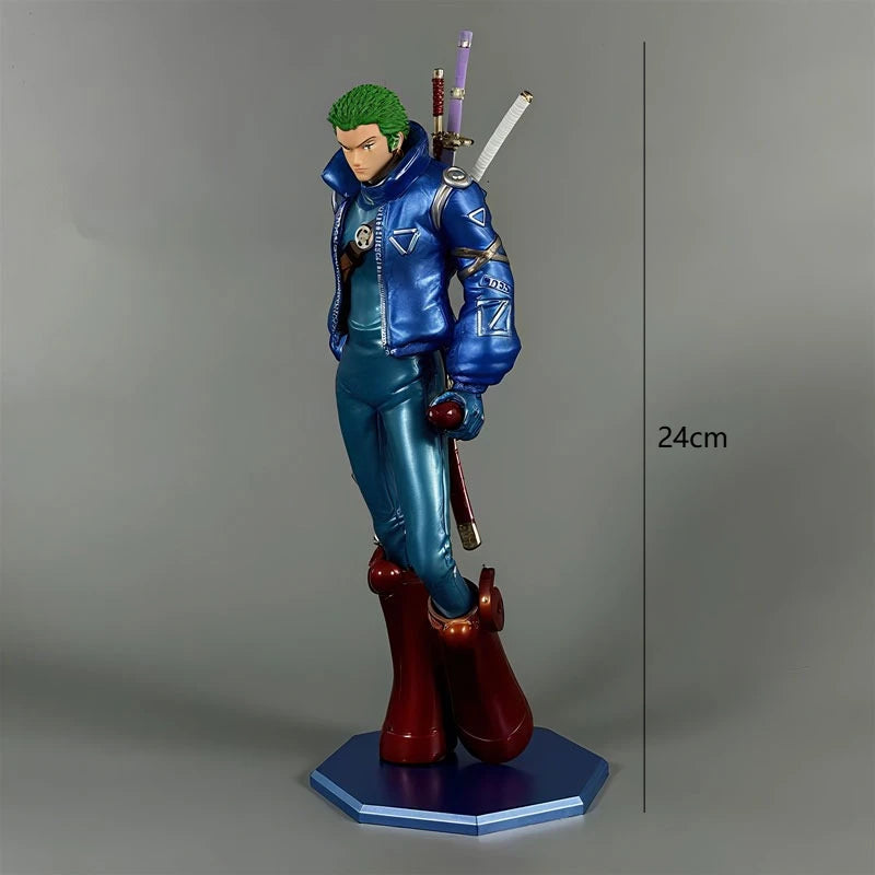 Cyberpunk Zoro Anime One Piece Figure