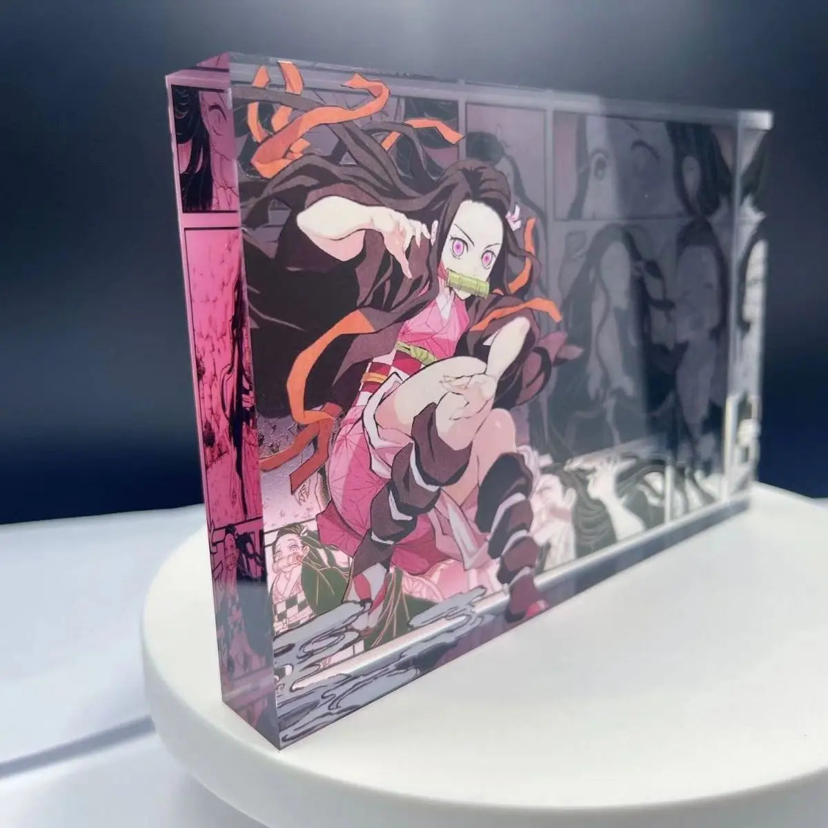 New Demon Slayer Creative High-value Bar Chi Tokitou Muichirou Acrylic Brick