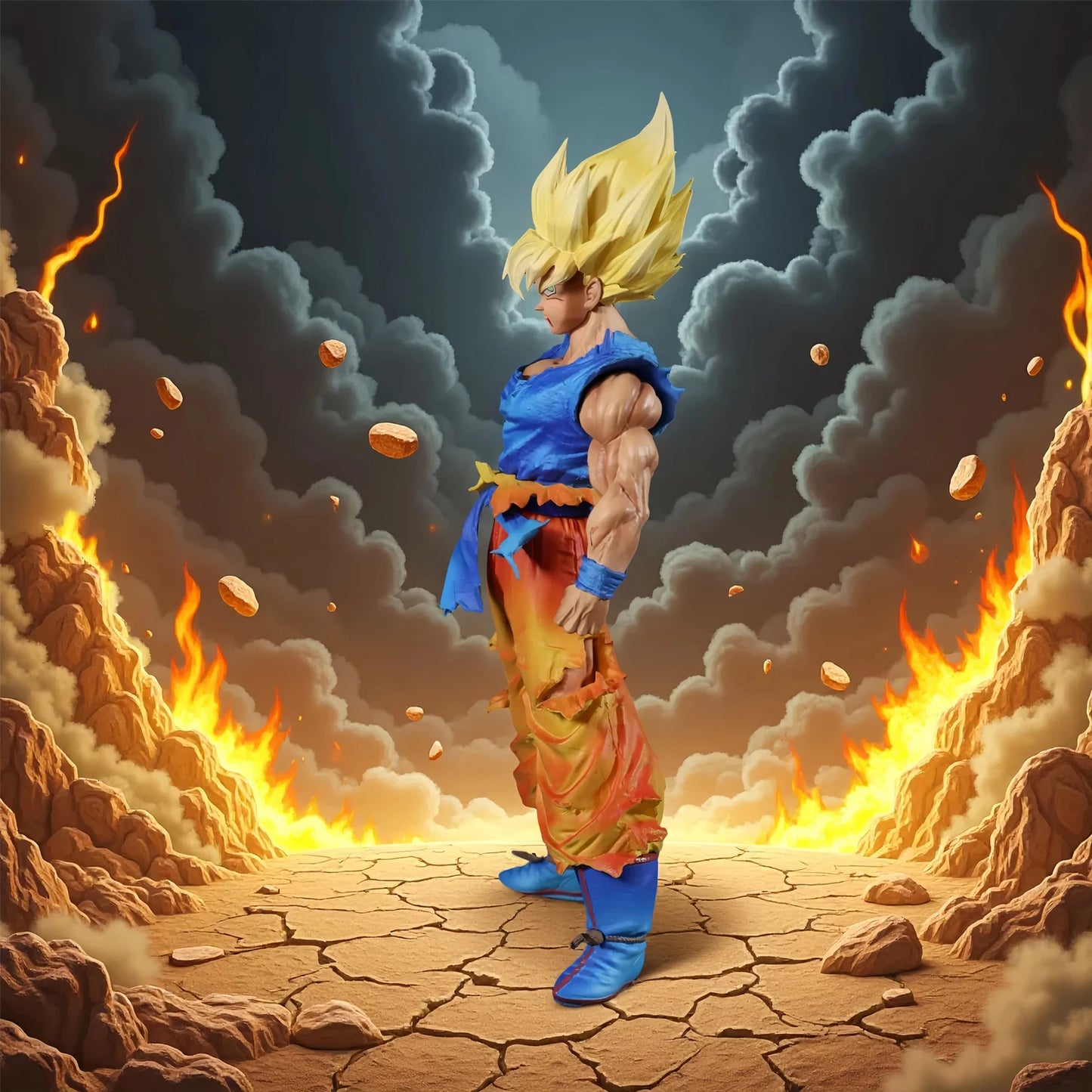 Namek Super Saiyan Goku Figurine