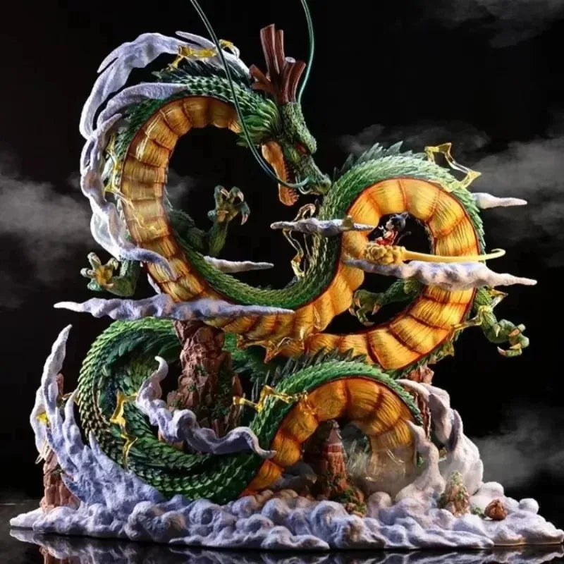 Dragon Ball Z Shenron Figure With Goku