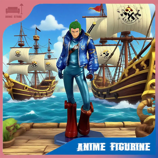Cyberpunk Zoro Anime One Piece Figure