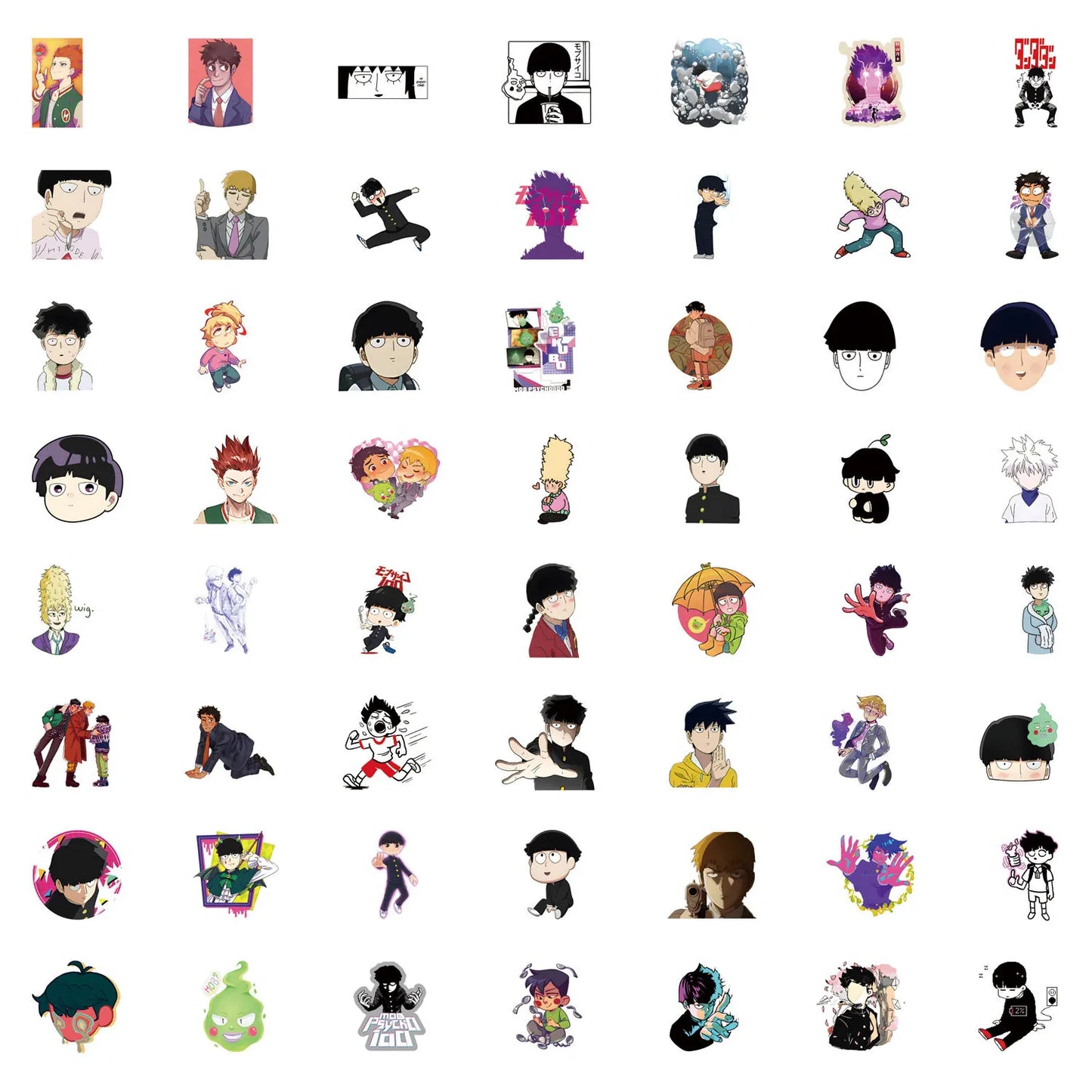 Mob Psycho 100 Stickers