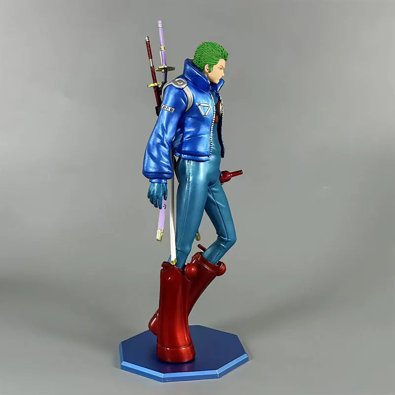Cyberpunk Zoro Anime One Piece Figure
