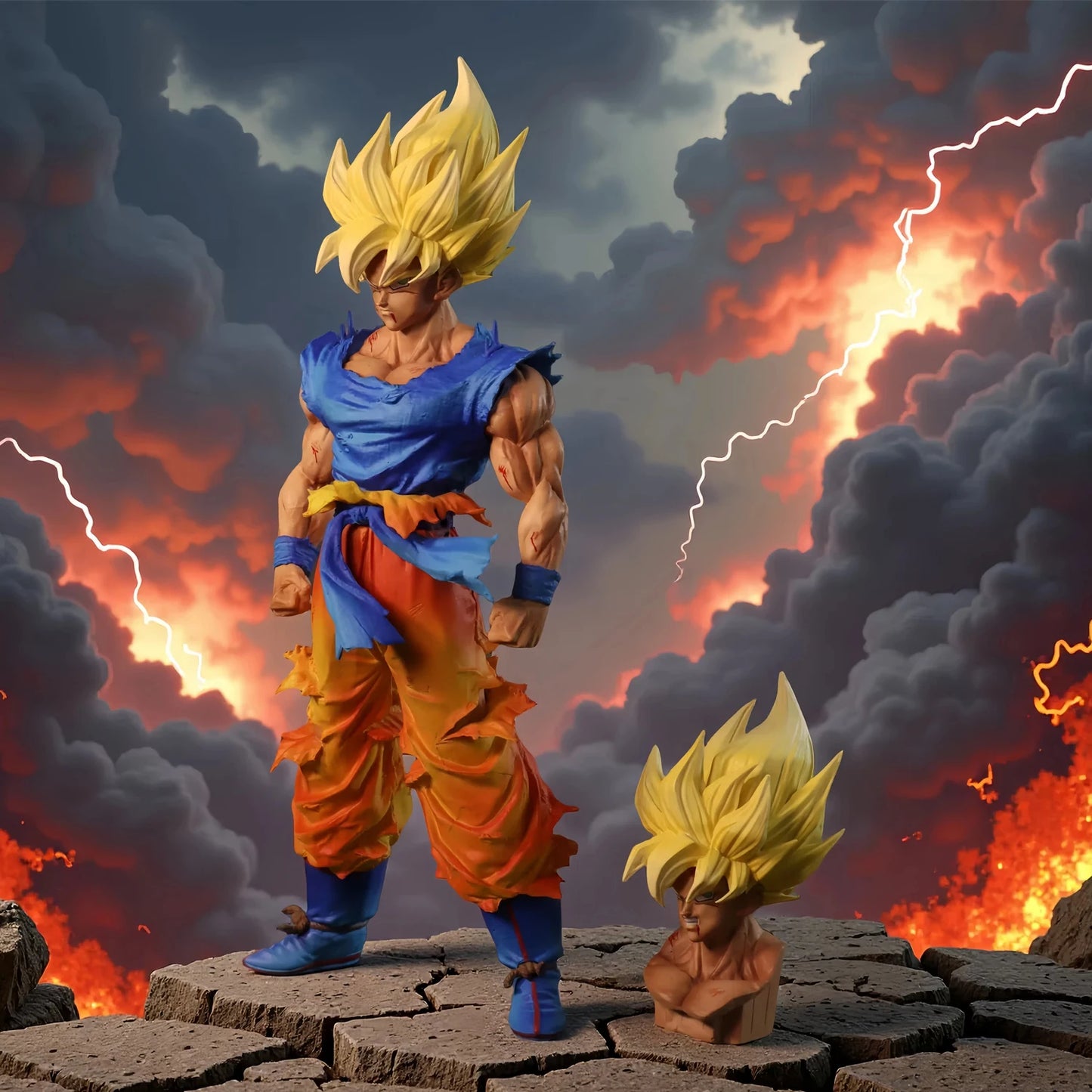 Namek Super Saiyan Goku Figurine