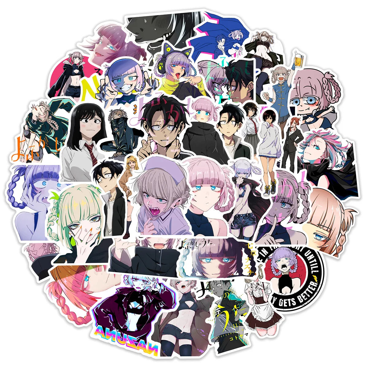 Call Of The Night Anime Stickers