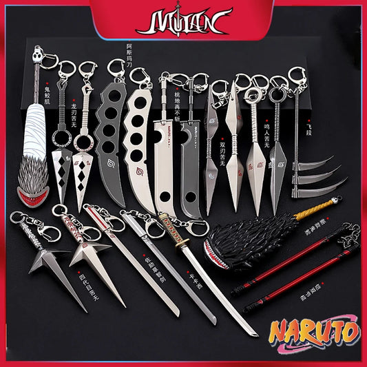 Anime Naruto Metal Keychains