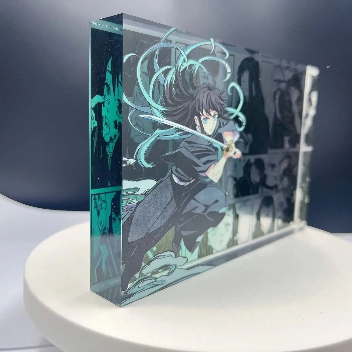 New Demon Slayer Creative High-value Bar Chi Tokitou Muichirou Acrylic Brick