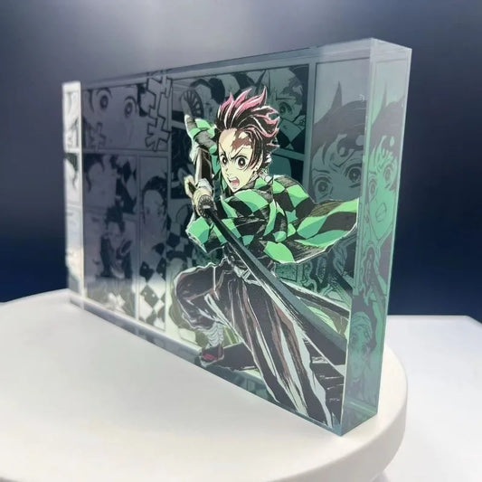 New Demon Slayer Creative High-value Bar Chi Tokitou Muichirou Acrylic Brick