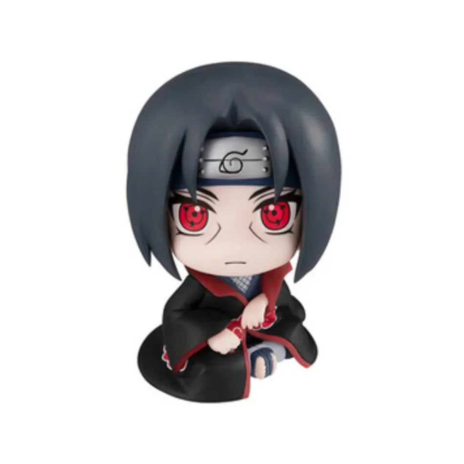 Popular Naruto anime figures Kakashi action figures Q version models cute Sasuke Itachi figures car decoration accessories toys